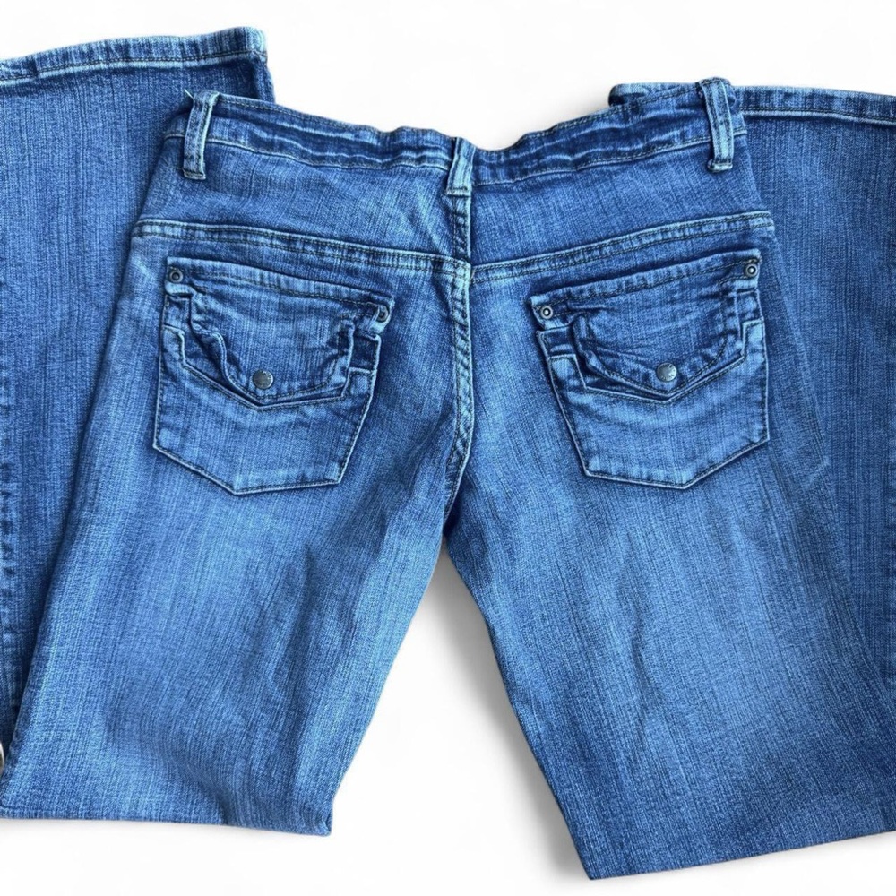 Stylish Blue Boot Cut Women's Jeans